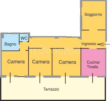 appartamento in vendita a Roma in zona Nomentano
