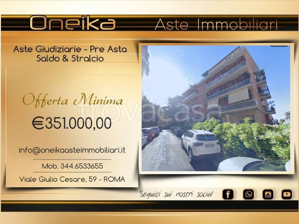 appartamento in vendita a Roma in zona Della Vittoria