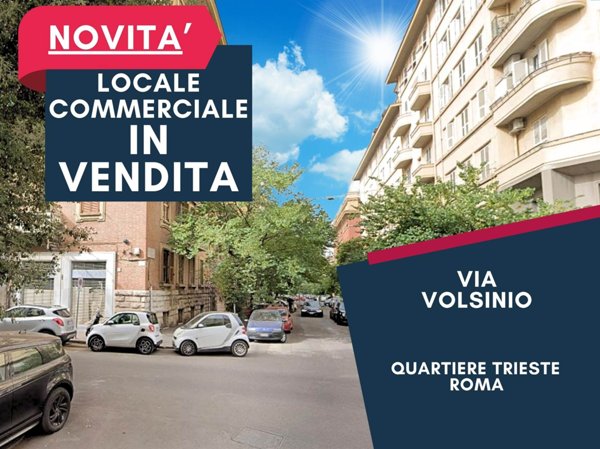 negozio in vendita a Roma in zona Trieste