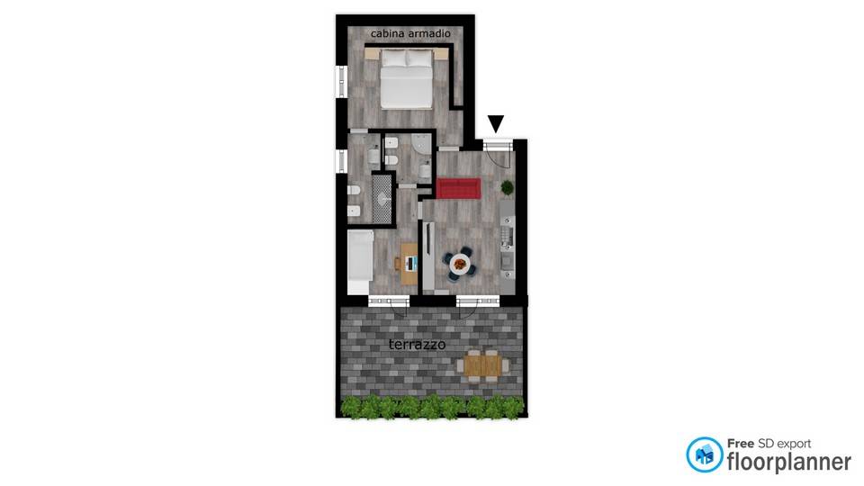 appartamento in vendita a Roma in zona Torrevecchia