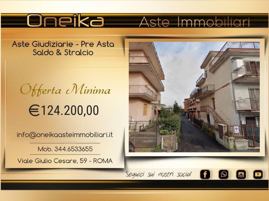 appartamento in vendita a Roma in zona Ponte Mammolo