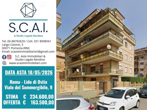 appartamento in vendita a Roma in zona Ostia Antica