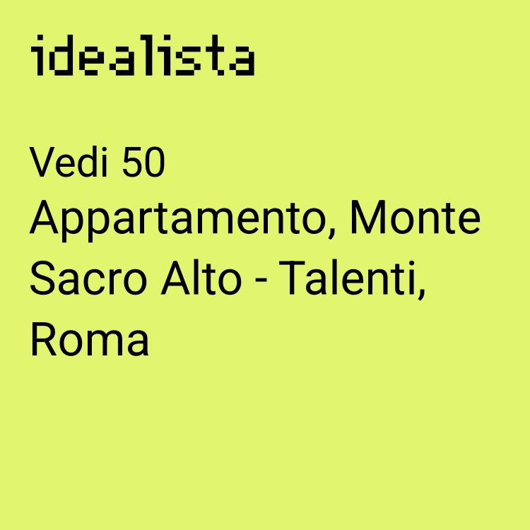 appartamento in vendita a Roma in zona Monte Sacro/Talenti