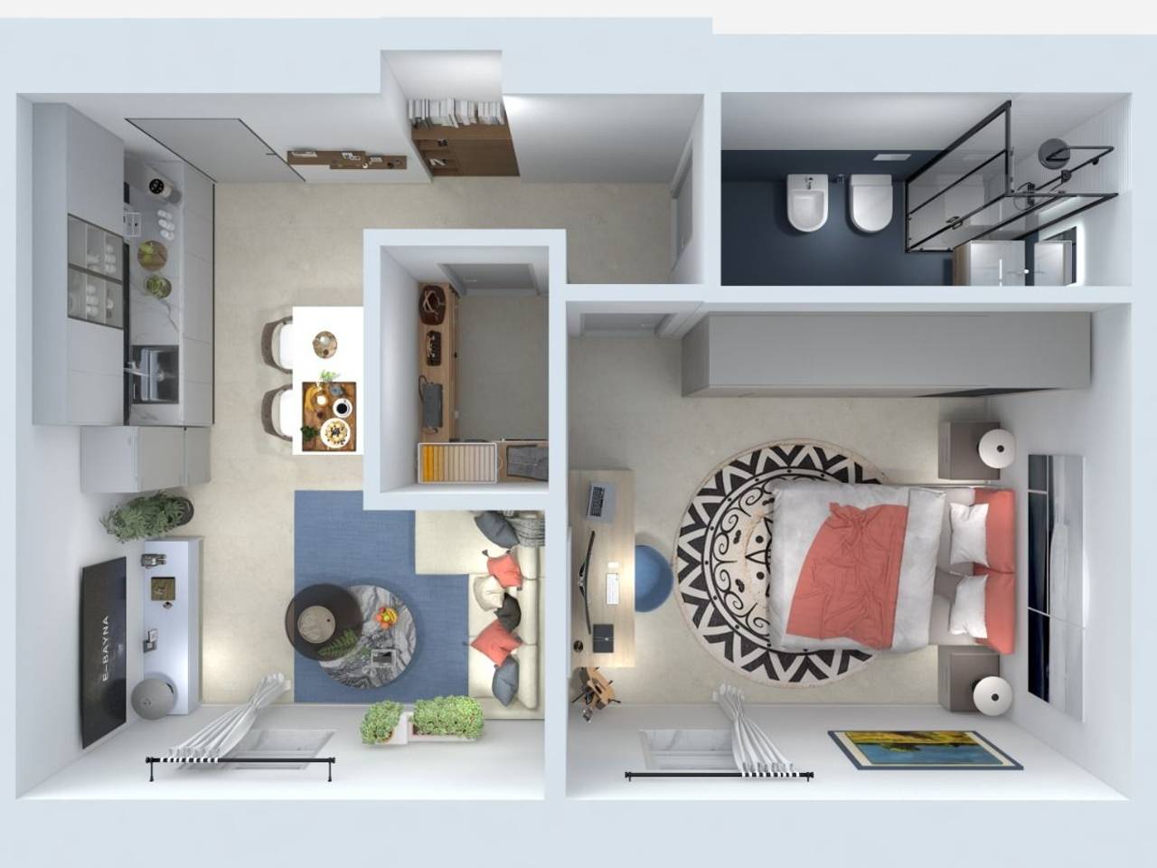 appartamento in vendita a Roma in zona Testaccio