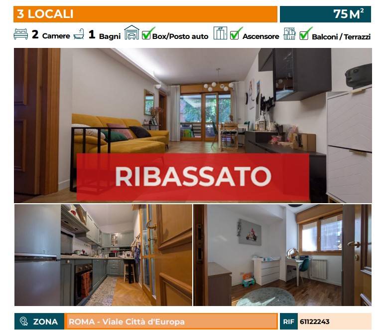 appartamento in vendita a Roma in zona Torrino