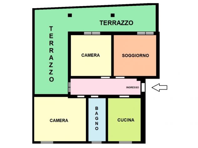 appartamento in vendita a Roma in zona Ostia