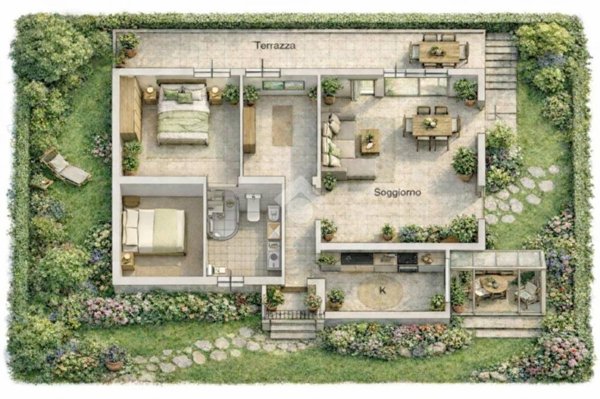 appartamento in vendita a Roma