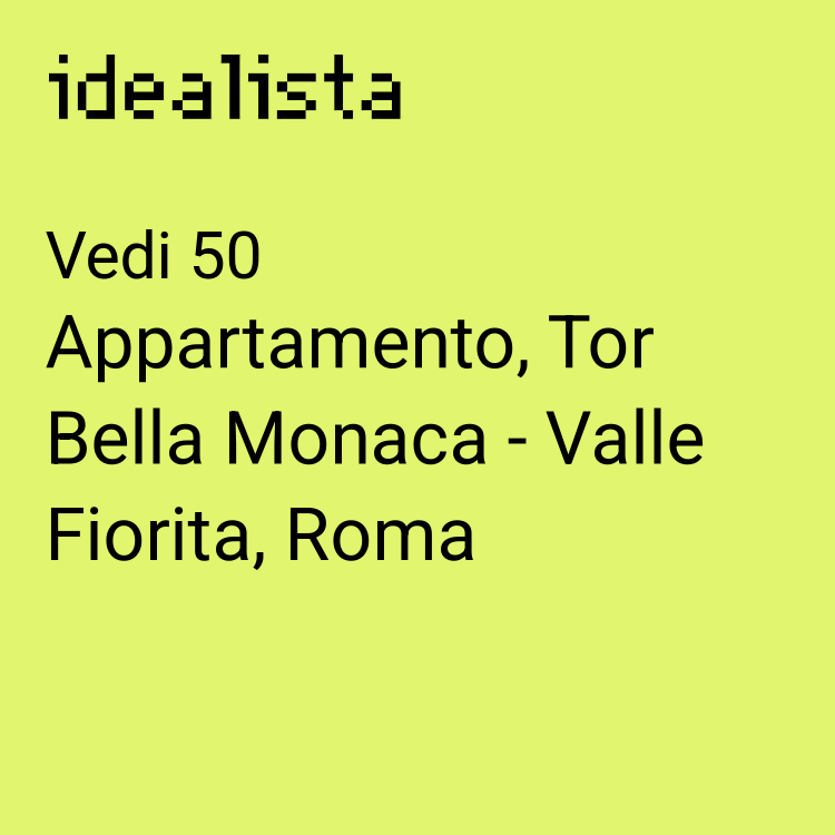 appartamento in vendita a Roma in zona Tor Bella Monaca