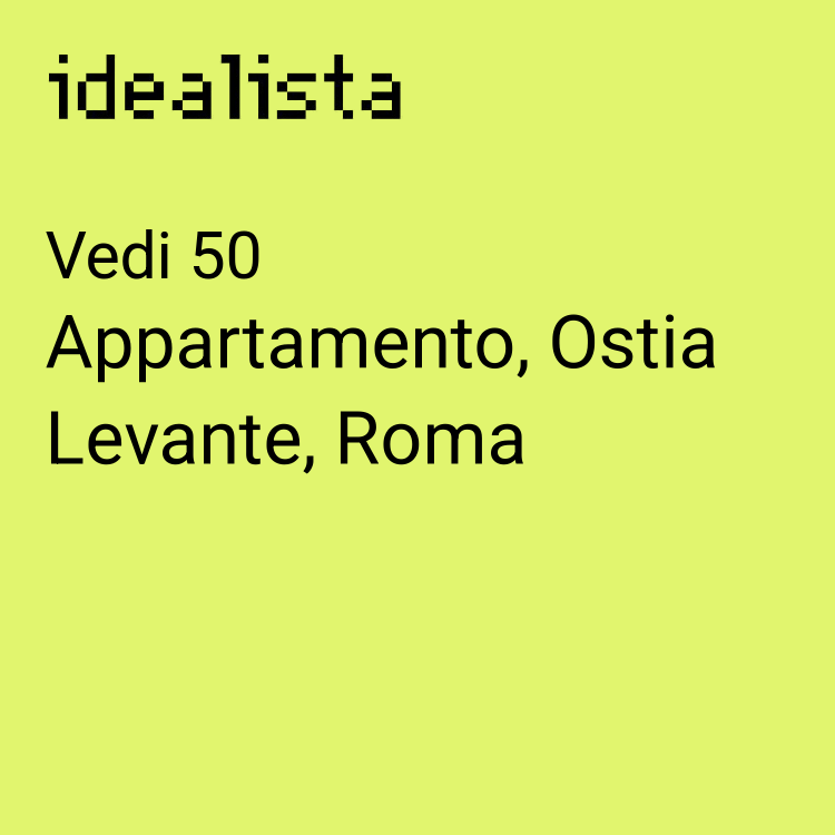 appartamento in vendita a Roma in zona Ostia