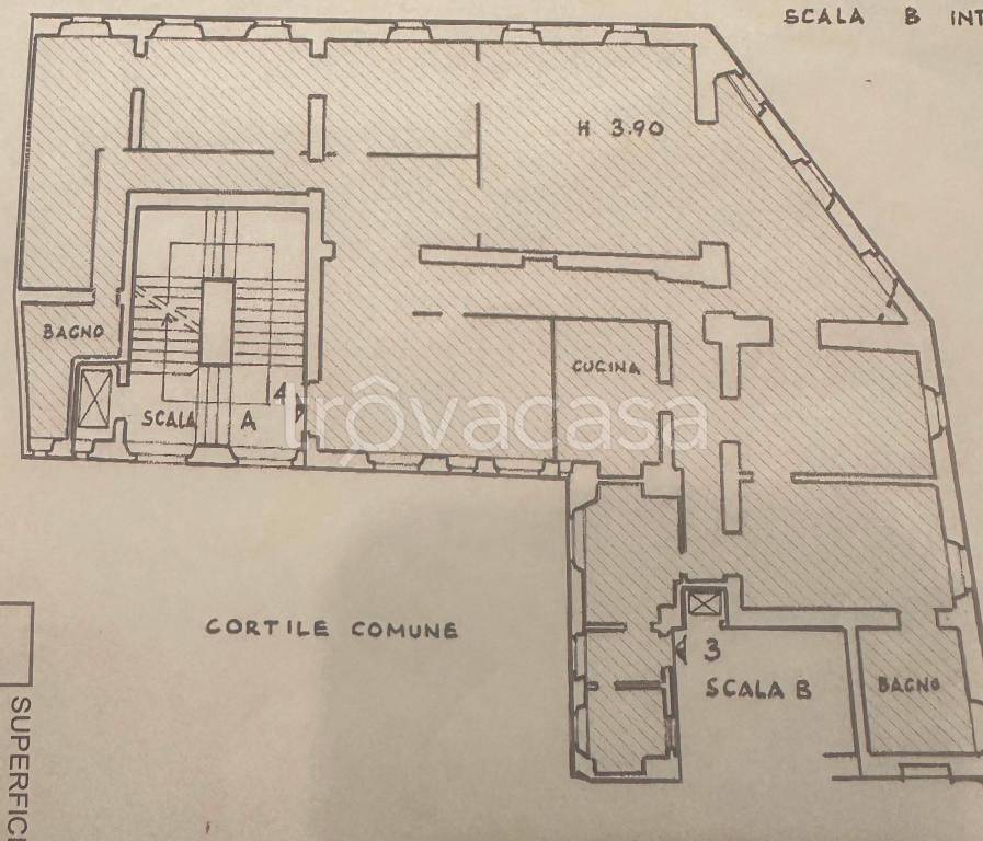 appartamento in vendita a Roma in zona Celio