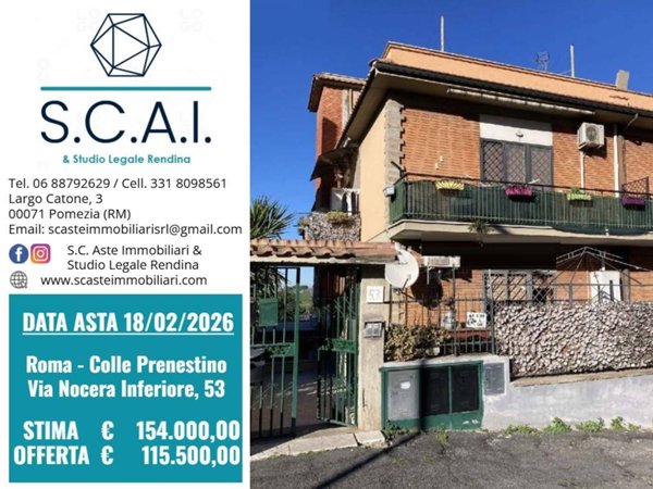 appartamento in vendita a Roma in zona Colle Prenestino