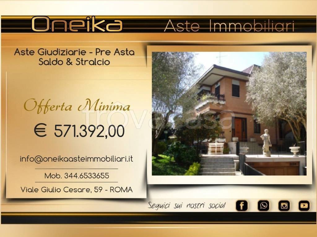 casa indipendente in vendita a Roma in zona Mezzocammino