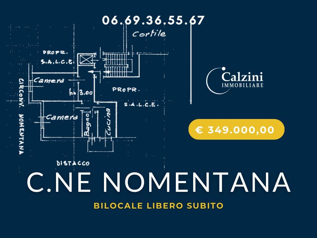 appartamento in vendita a Roma in zona Nomentano