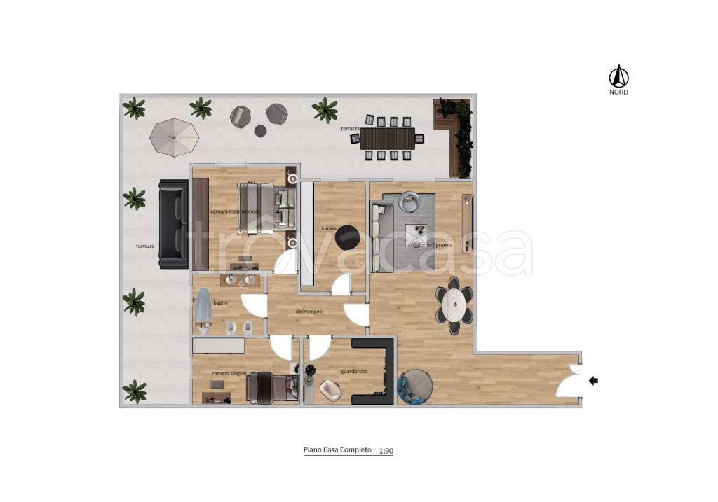 appartamento in vendita a Roma in zona Ardeatino