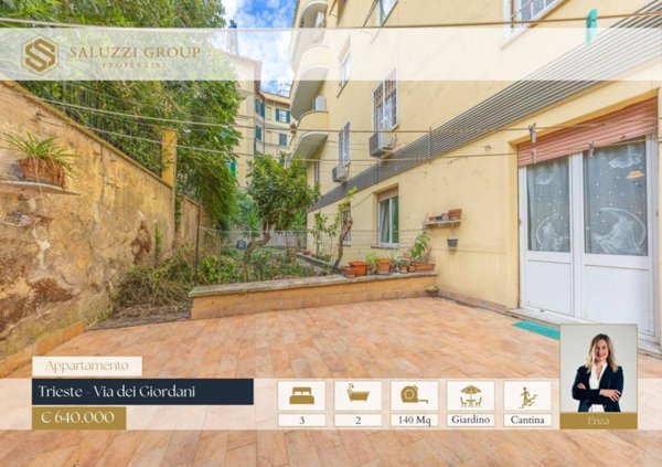 appartamento in vendita a Roma in zona Trieste