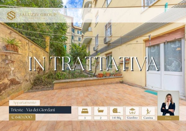 appartamento in vendita a Roma in zona Trieste