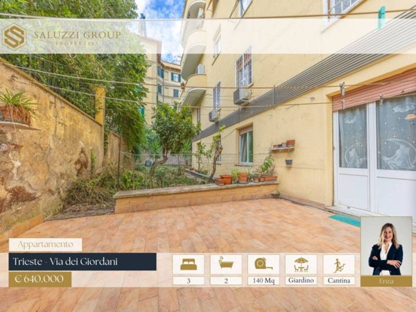 appartamento in vendita a Roma in zona Trieste