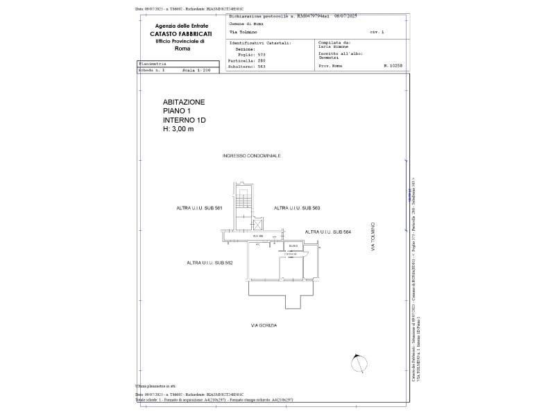 appartamento in vendita a Roma in zona Trieste