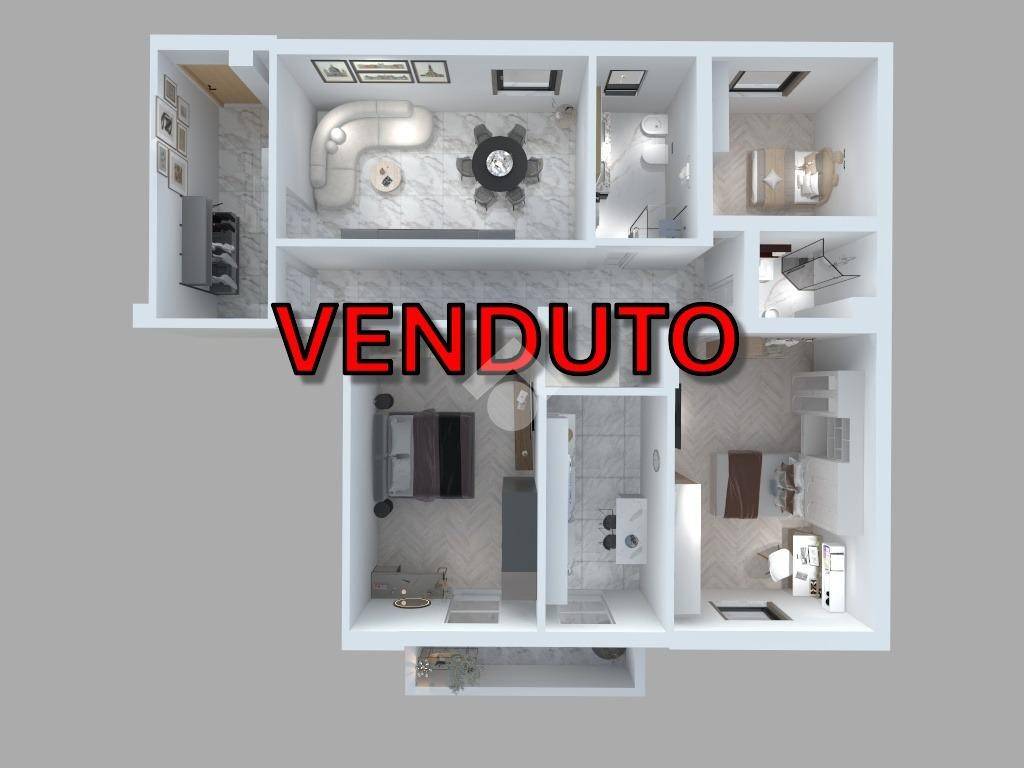 appartamento in vendita a Roma in zona Don Bosco