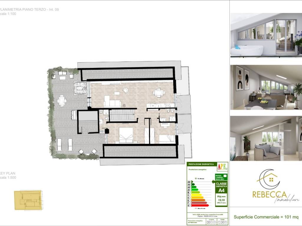 appartamento in vendita a Roma