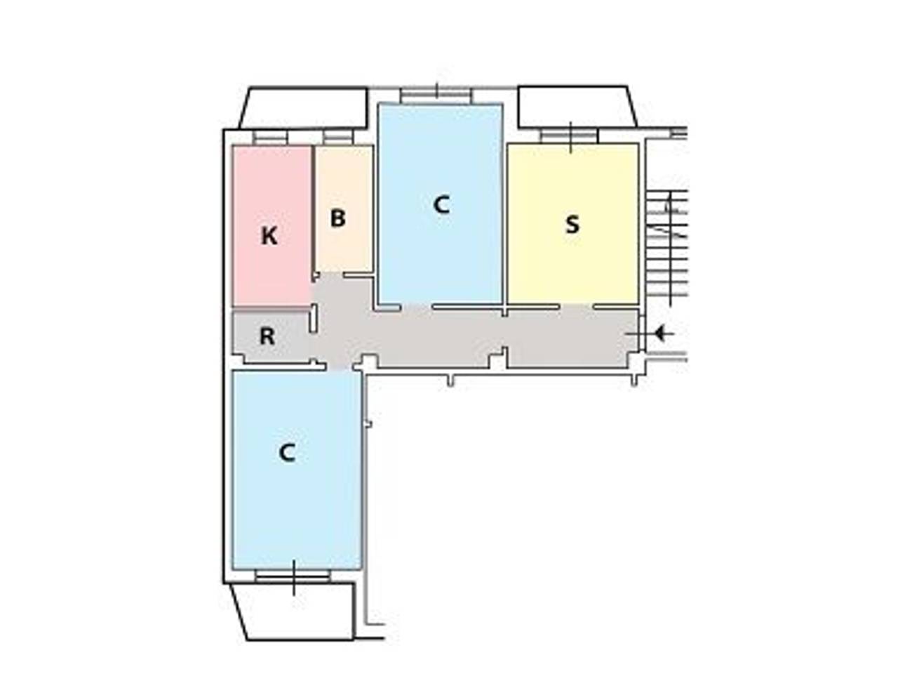 appartamento in vendita a Roma in zona Collatino