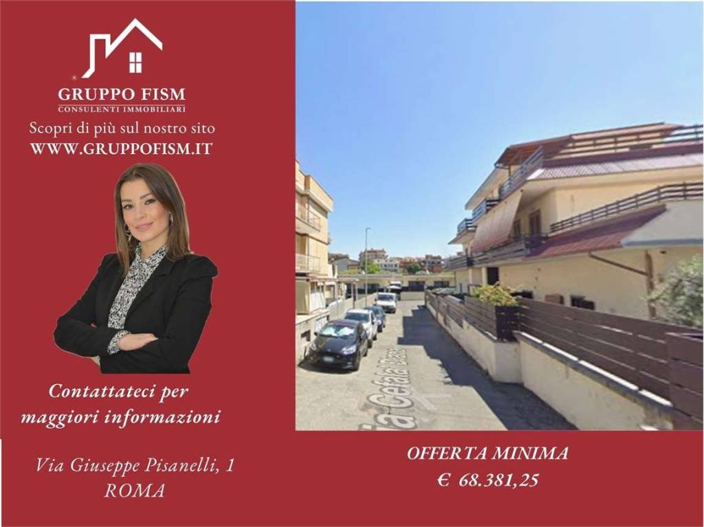 appartamento in vendita a Roma in zona Finocchio