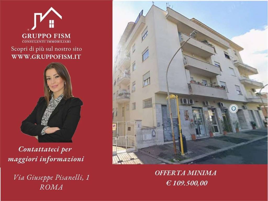 appartamento in vendita a Roma in zona Ardeatino