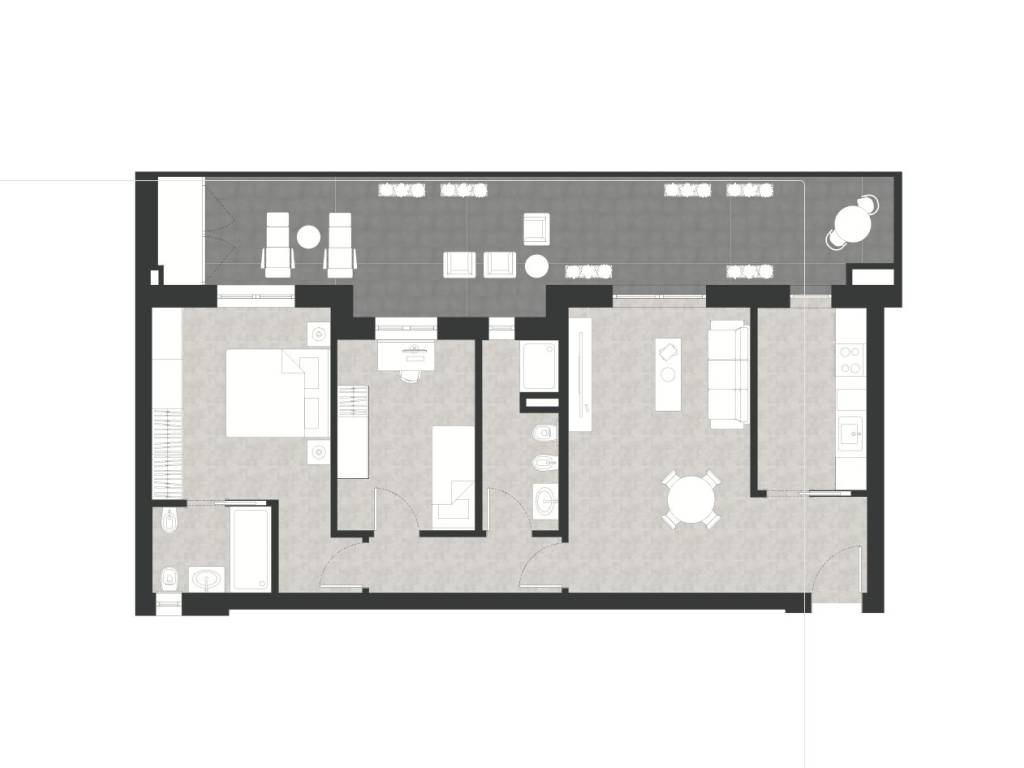 appartamento in vendita a Roma in zona Tor Sapienza