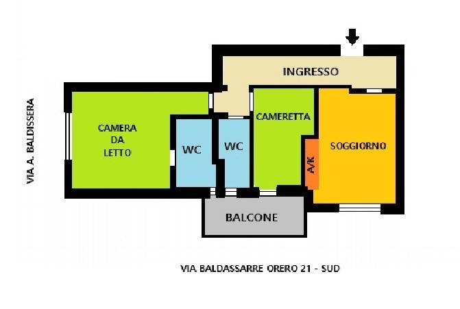 appartamento in vendita a Roma in zona Tiburtino