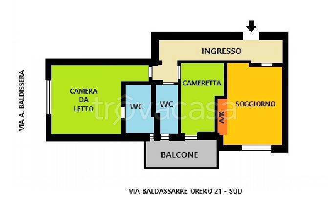appartamento in vendita a Roma in zona Tiburtino