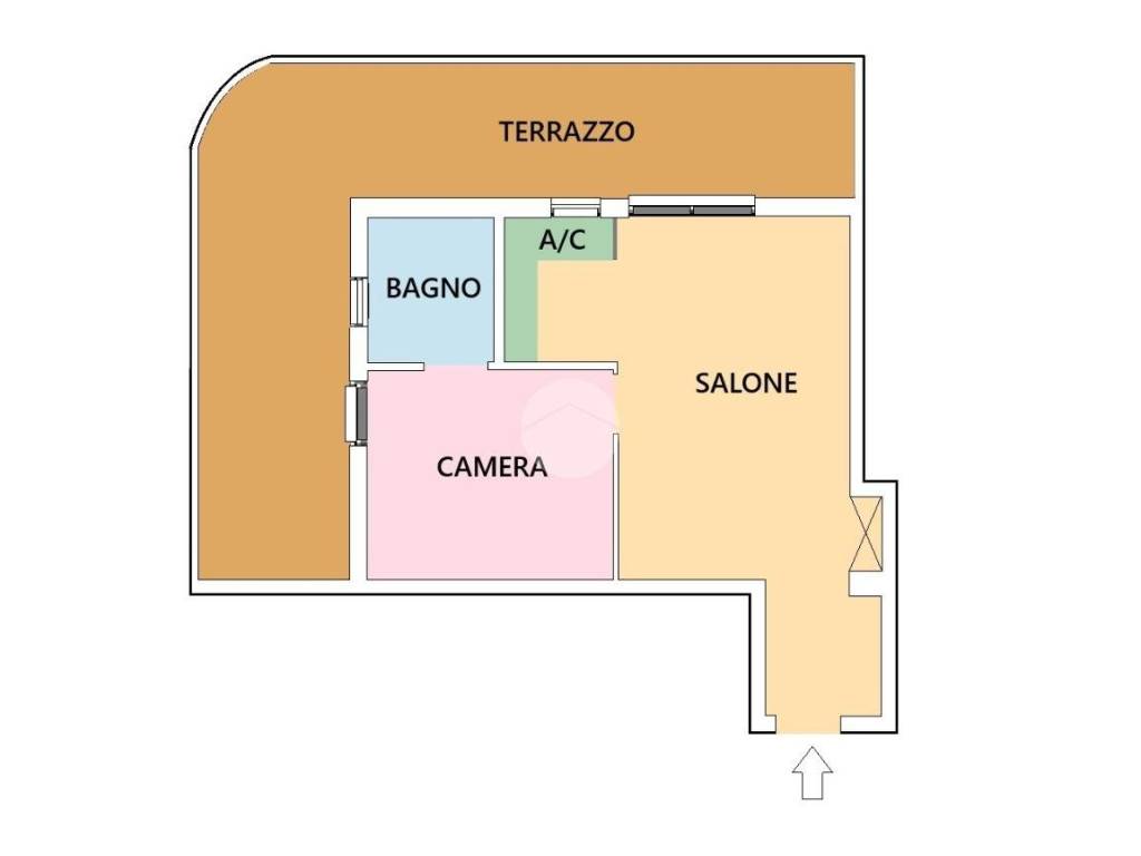 appartamento in vendita a Roma in zona Casal Boccone