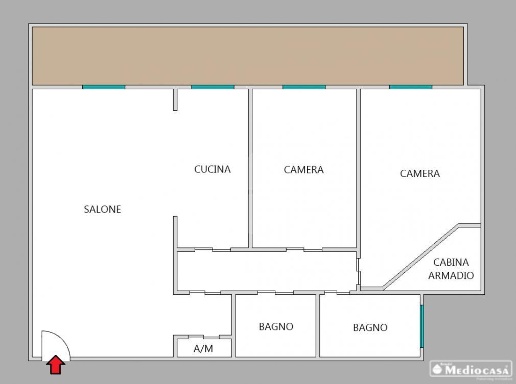 appartamento in vendita a Roma in zona Cinecittà