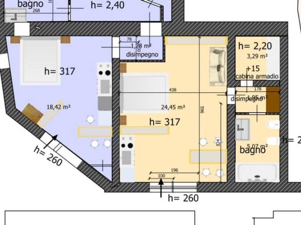 appartamento in vendita a Roma in zona Tiburtino