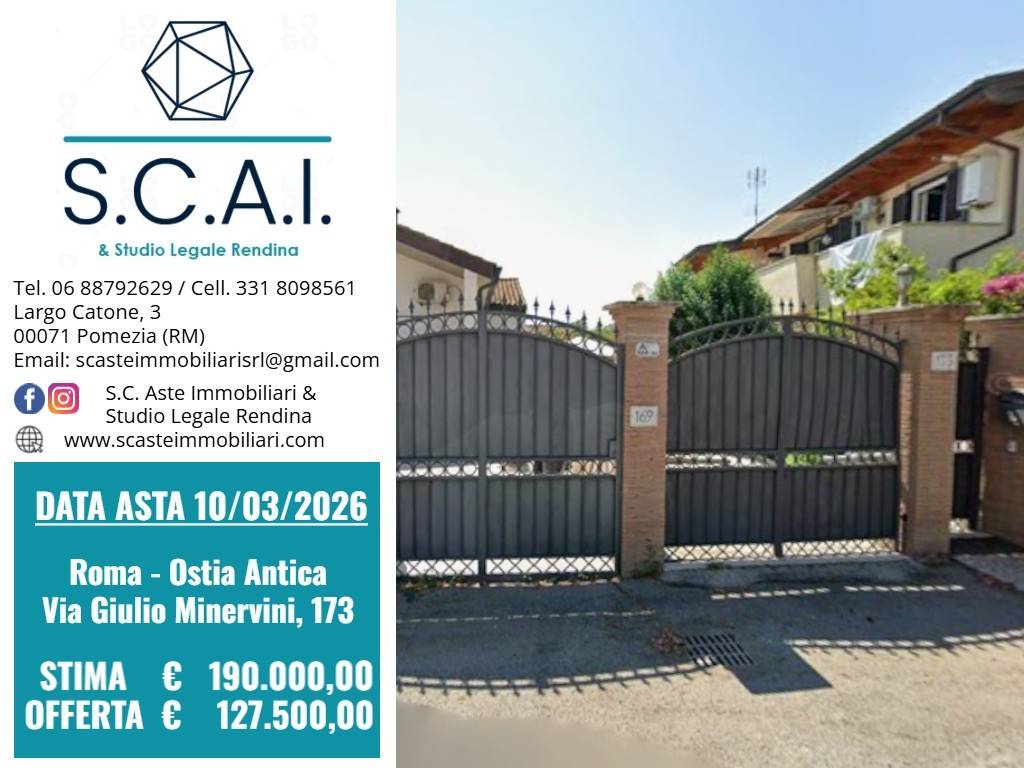 casa indipendente in vendita a Roma in zona Ostia Antica