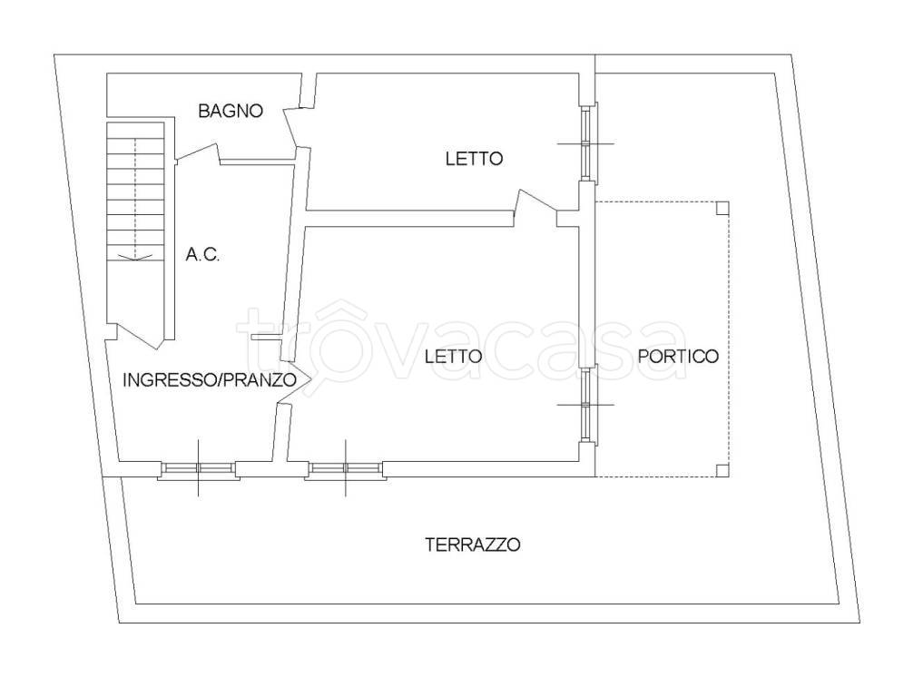 appartamento in vendita a Roma in zona Prenestino-Labicano