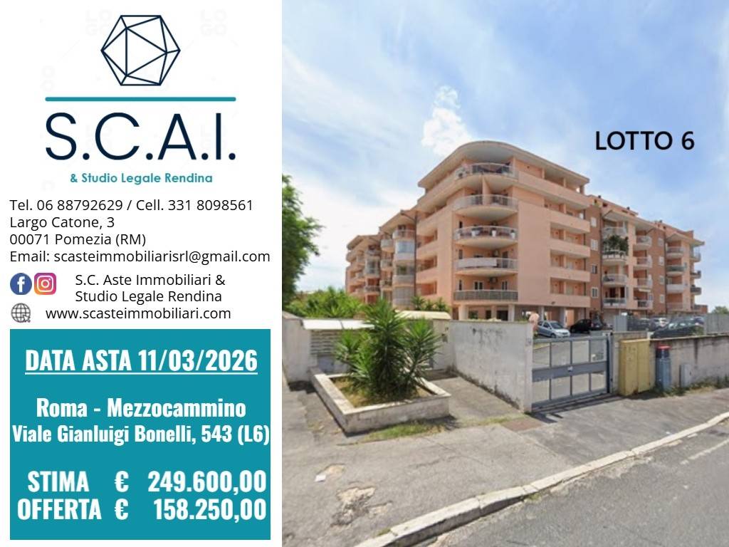 appartamento in vendita a Roma in zona Mezzocammino
