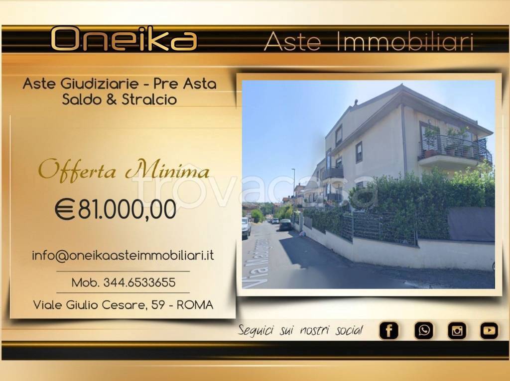 appartamento in vendita a Roma in zona Valle Muricana