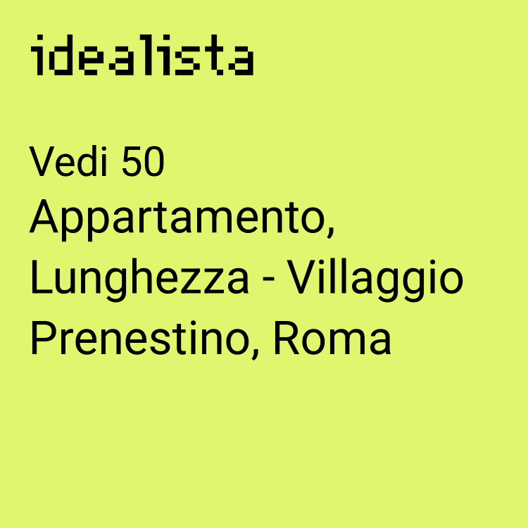 appartamento in vendita a Roma in zona Prenestino-Centocelle