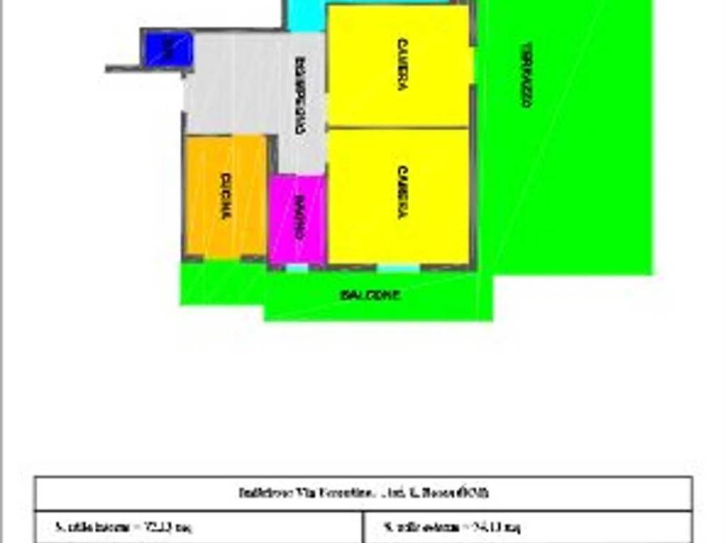 appartamento in vendita a Roma in zona Prenestino-Centocelle