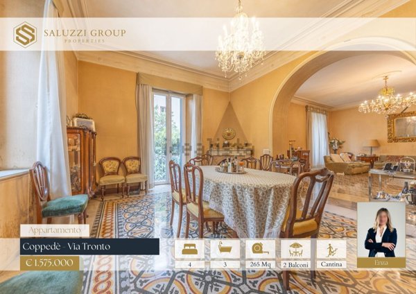 appartamento in vendita a Roma in zona Trieste