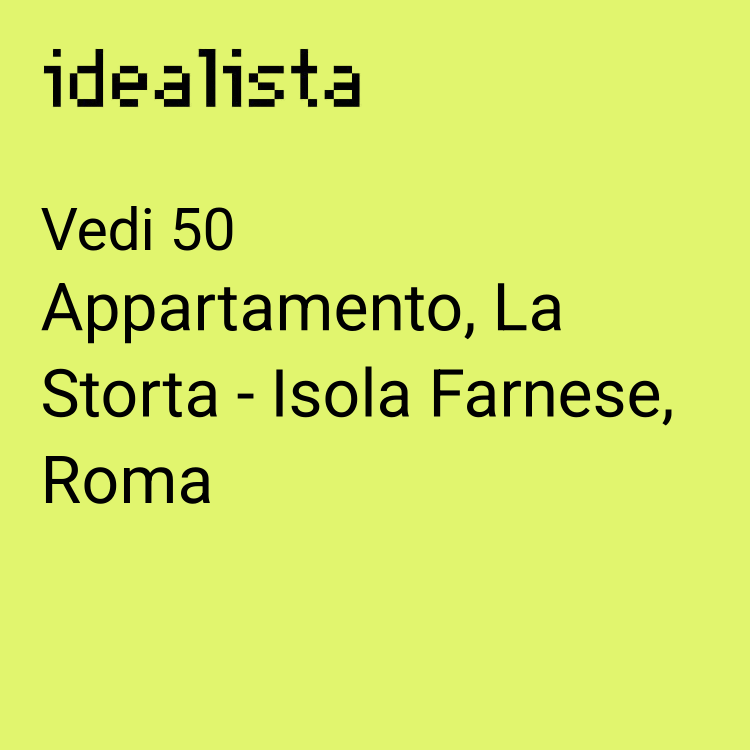 appartamento in vendita a Roma in zona Isola Farnese
