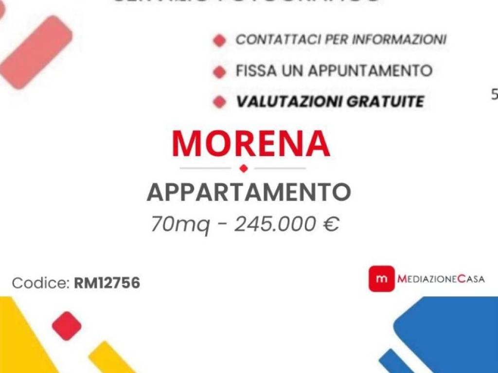 appartamento in vendita a Roma in zona Casal Morena