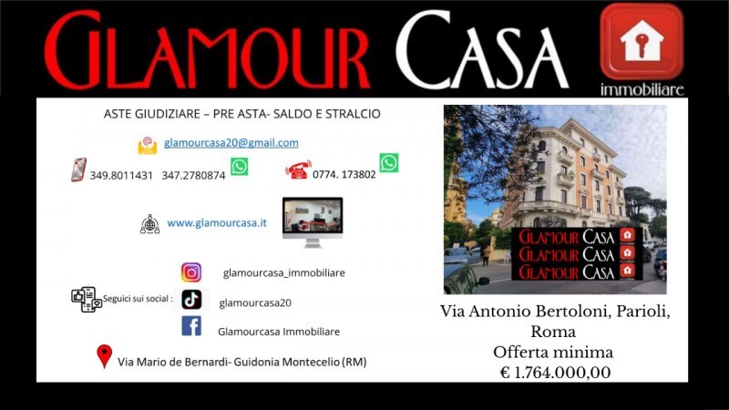 appartamento in vendita a Roma in zona Parioli