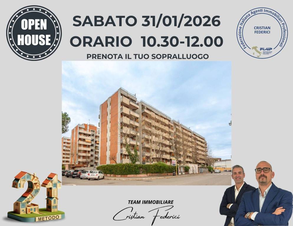 appartamento in vendita a Roma in zona Cinecittà