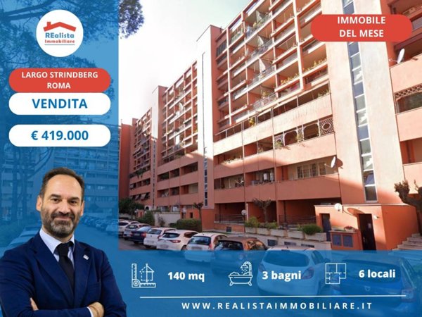 appartamento in vendita a Roma in zona Ardeatino