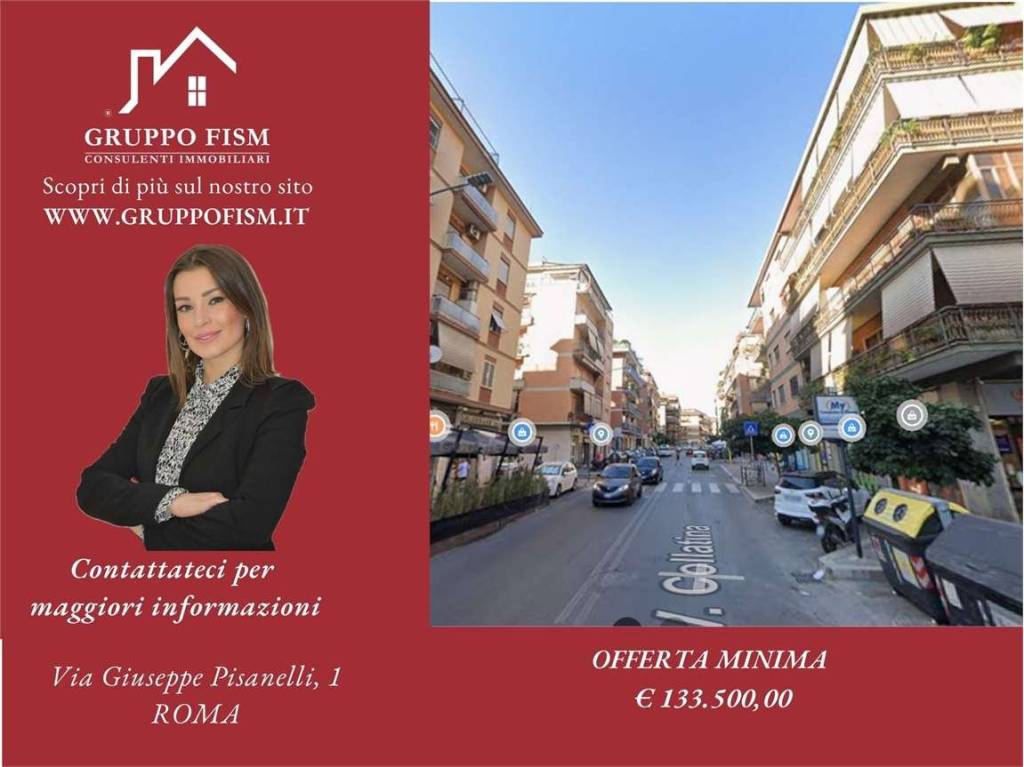 appartamento in vendita a Roma in zona Prenestino-Labicano