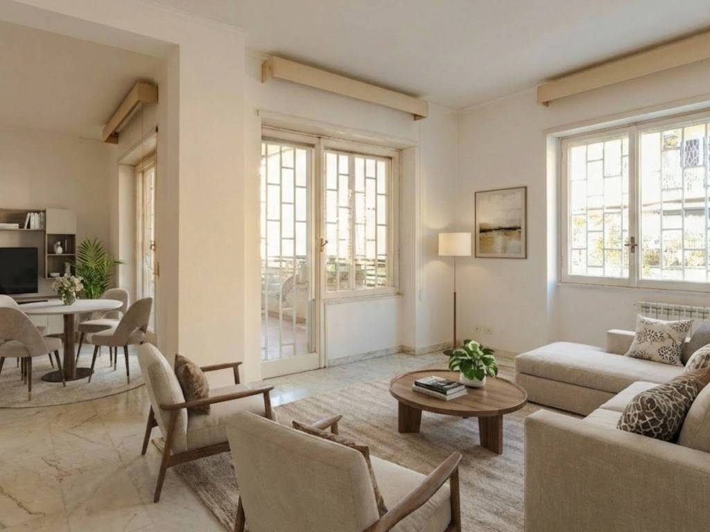 appartamento in vendita a Roma in zona Della Vittoria