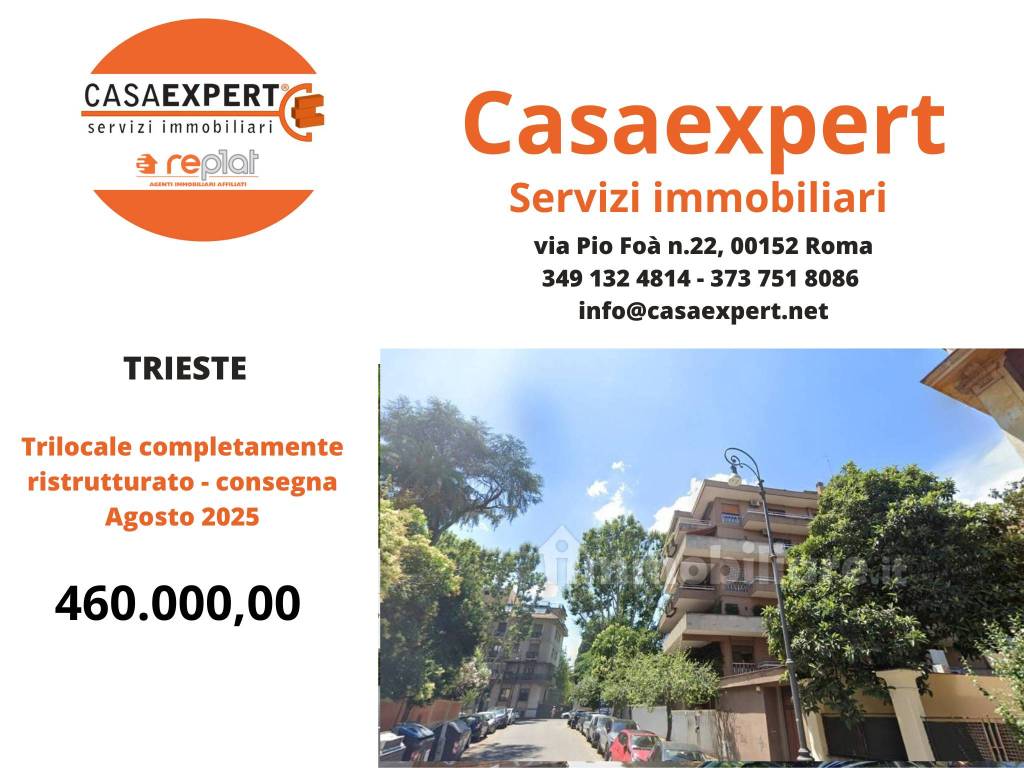 appartamento in vendita a Roma in zona Trieste