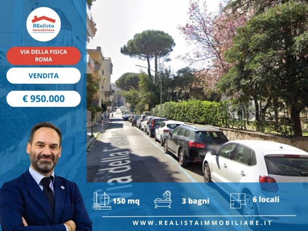 appartamento in vendita a Roma in zona EUR