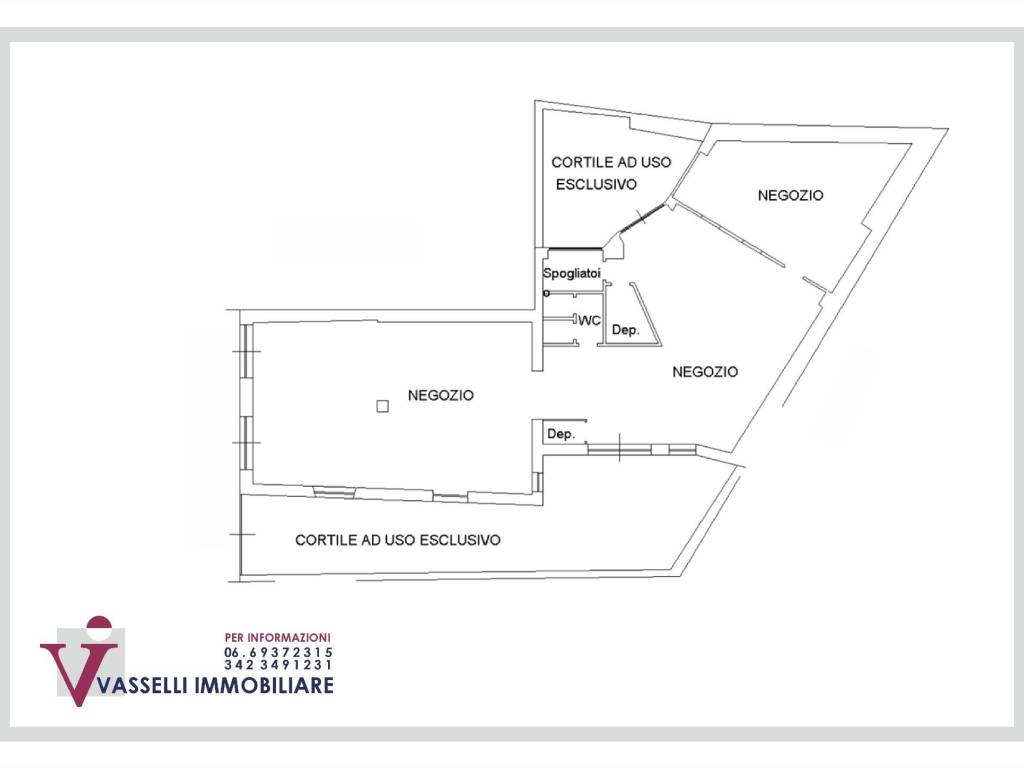 negozio in vendita a Roma in zona Tiburtino